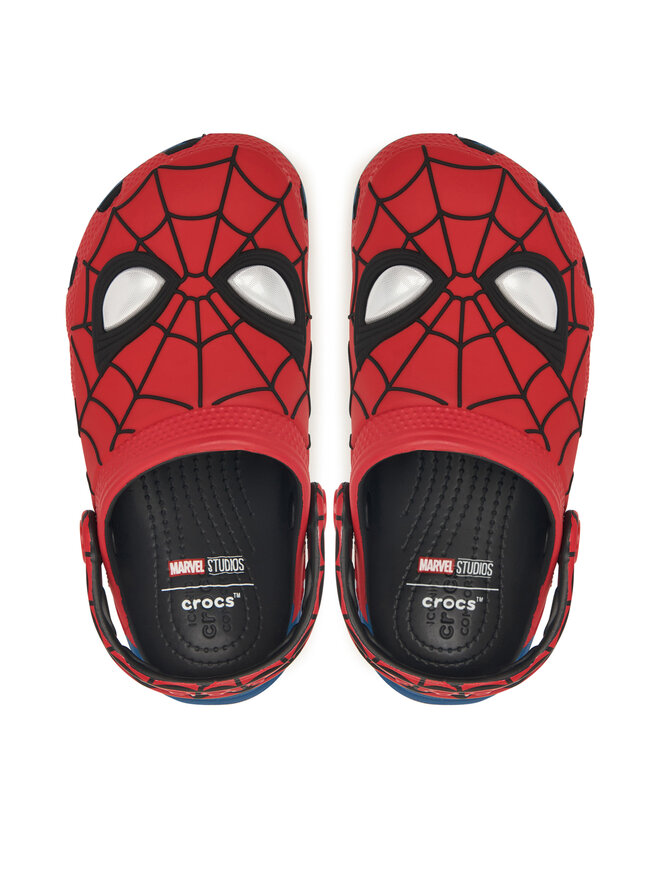 Crocs Pantoletten Crocs Kids' Spider-Man Classic Clog 213519 Rot