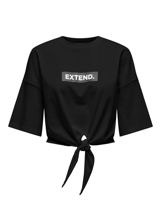 ONLY ONLY Camiseta Serena 15343356 Negro Regular Fit