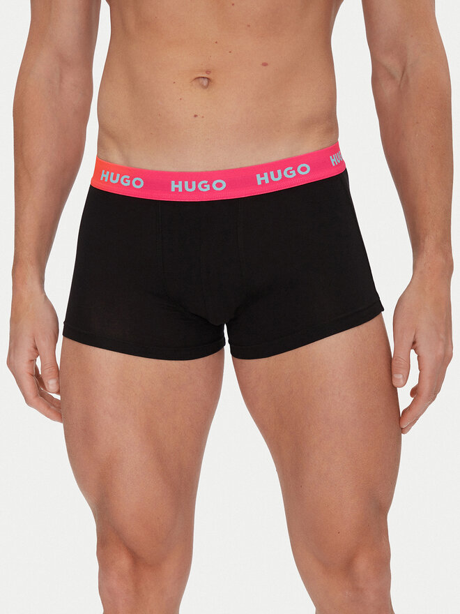 HUGO HUGO Σετ μποξεράκια 3 τμχ 50532611 Μαύρο
