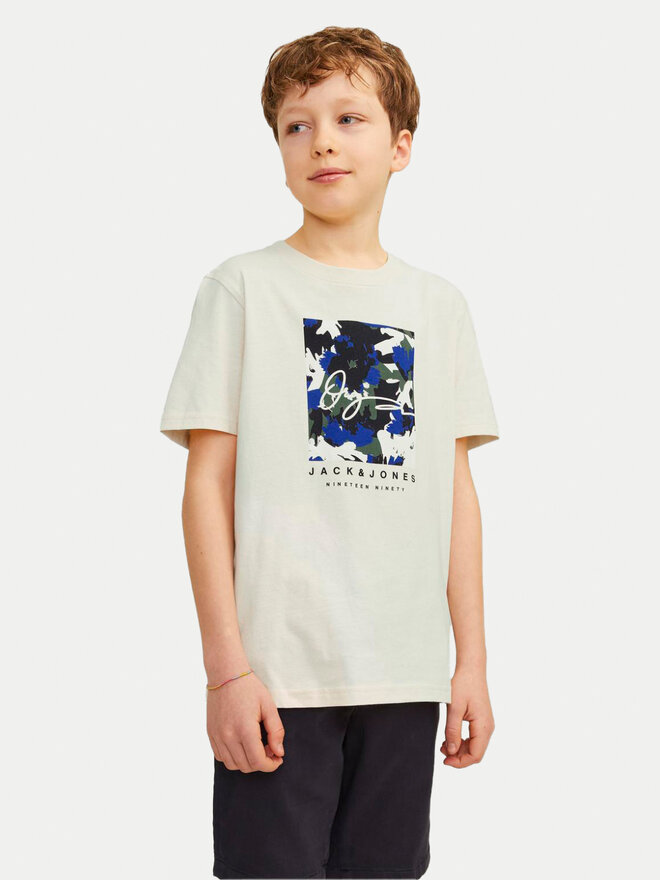 Jack&Jones Junior Jack&Jones Junior Marškinėliai Joraruba 12257133 Écru Standard Fit