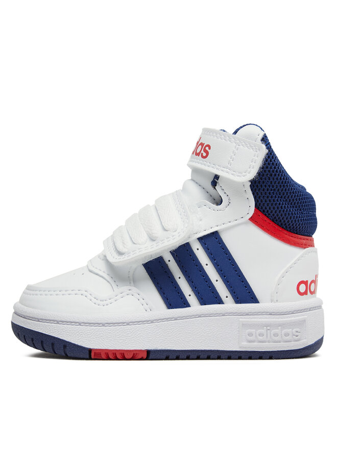 adidas Superge adidas Hoops Mid GZ9650 Bela