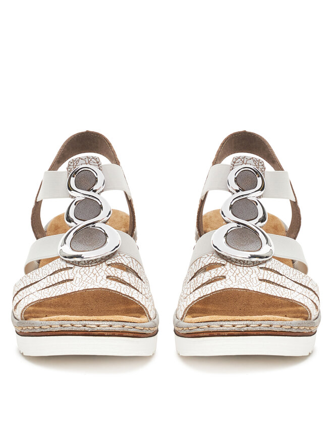 Rieker Σανδάλια Rieker 679L4-80 Λευκό