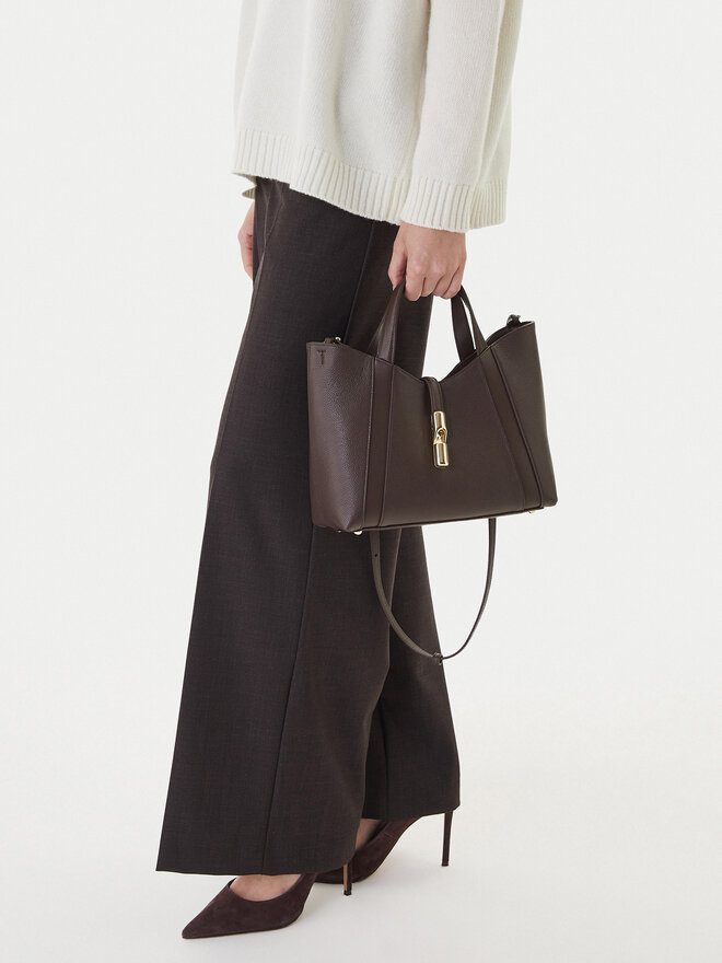 Furla Ročna torba Furla Goccia Shopper Bag S WB01789 BX3353 KH 2460S Rjava