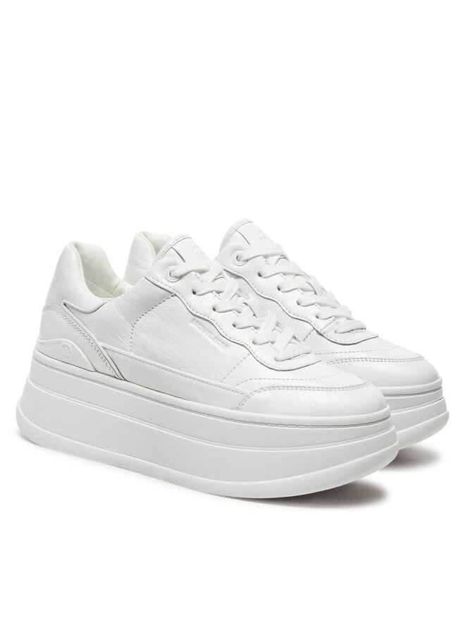 MICHAEL Michael Kors Αθλητικά MICHAEL Michael Kors Hayes Lace Up 43R5HAFS3L Λευκό