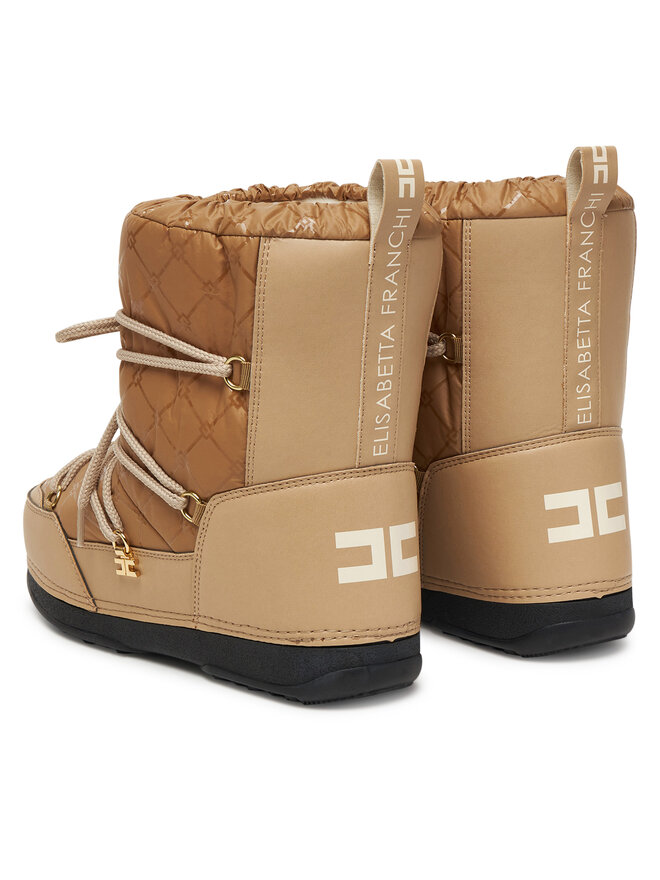 Elisabetta Franchi Škornji za sneg Elisabetta Franchi F4A6-E0457-1860 D Bež