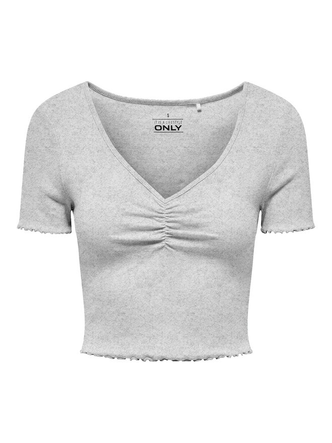 ONLY ONLY Camiseta Betty 15311919 Gris Regular Fit