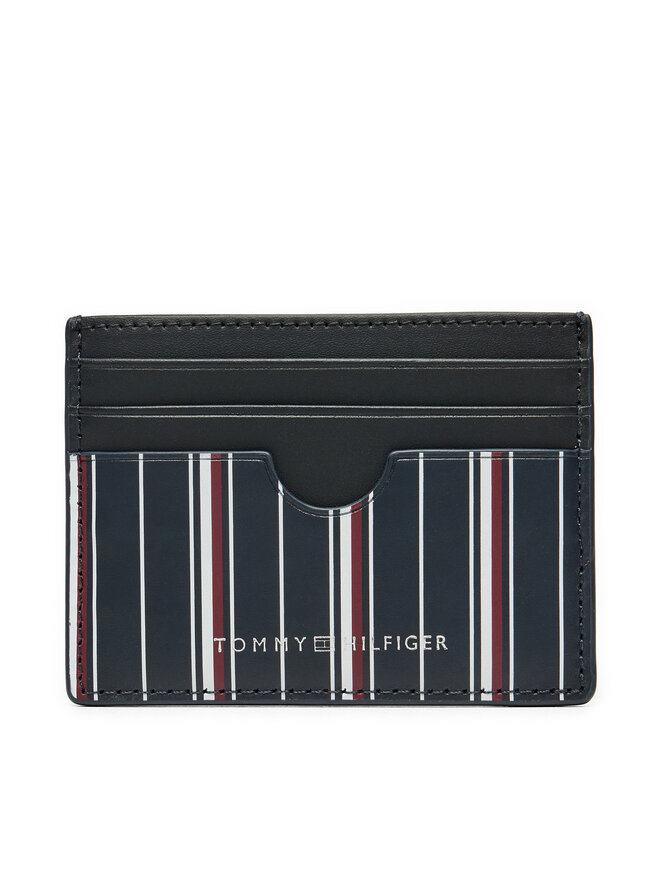 Tommy Hilfiger Set de etui pentru carduri și breloc Tommy Hilfiger Th Corp Cc AM0AM12793 Bleumarin