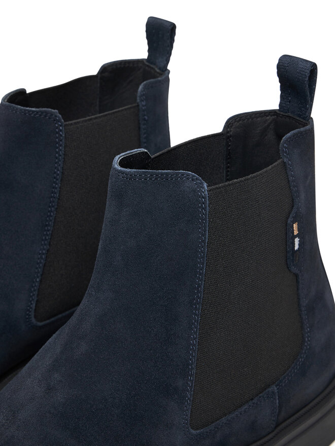 BOSS Klassische Stiefeletten BOSS Calev 50552528 Dunkelblau