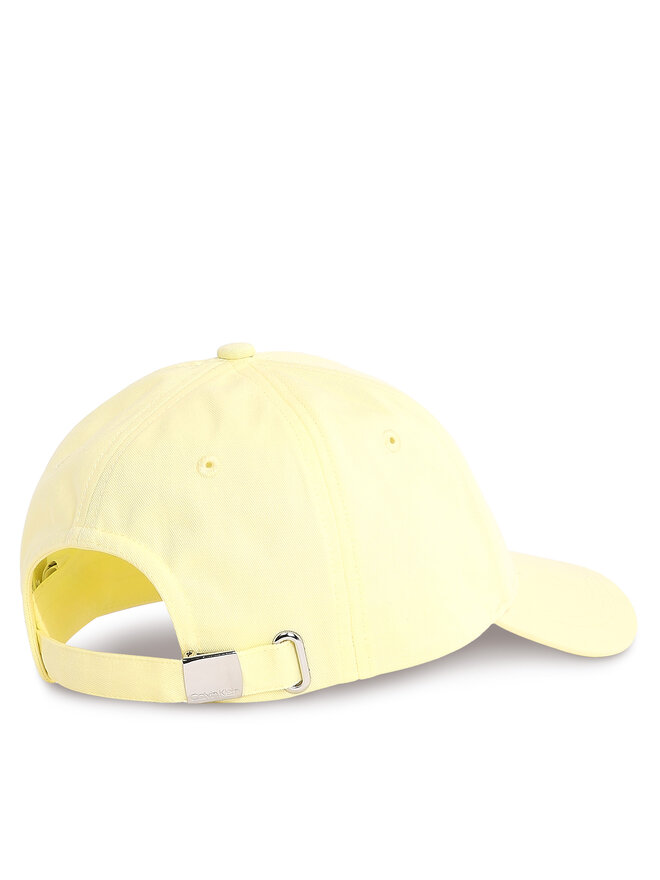 Calvin Klein Czapka z daszkiem Calvin Klein Ck Must Tpu Logo Cap K60K610525 Żółty
