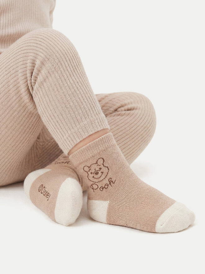 Winnie The Pooh Lange Socken Winnie The Pooh CEO-ACCCS-AW26-231WTP(3-PACK) Beige