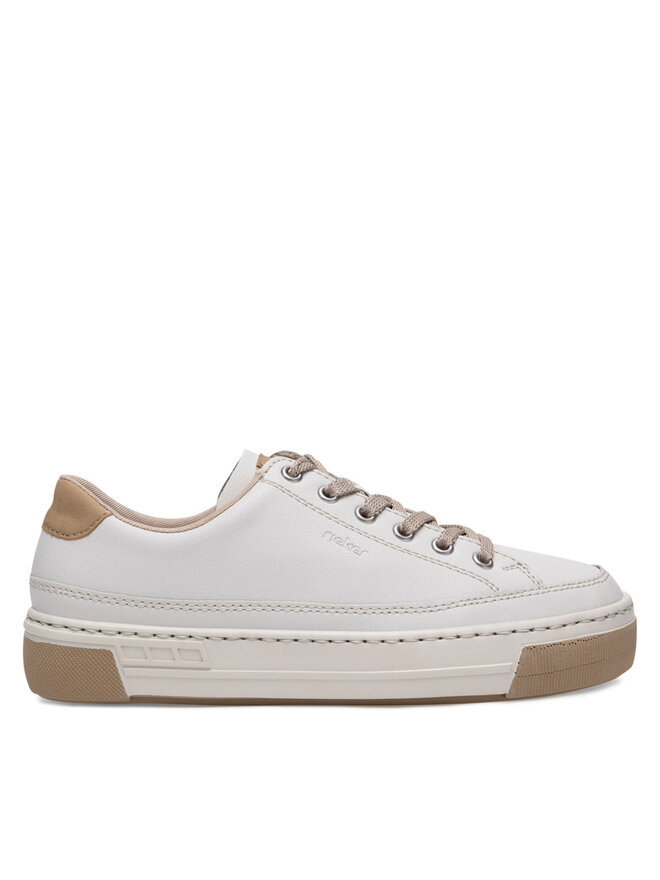 Rieker Sneakersy Rieker L8847-81 Béžová
