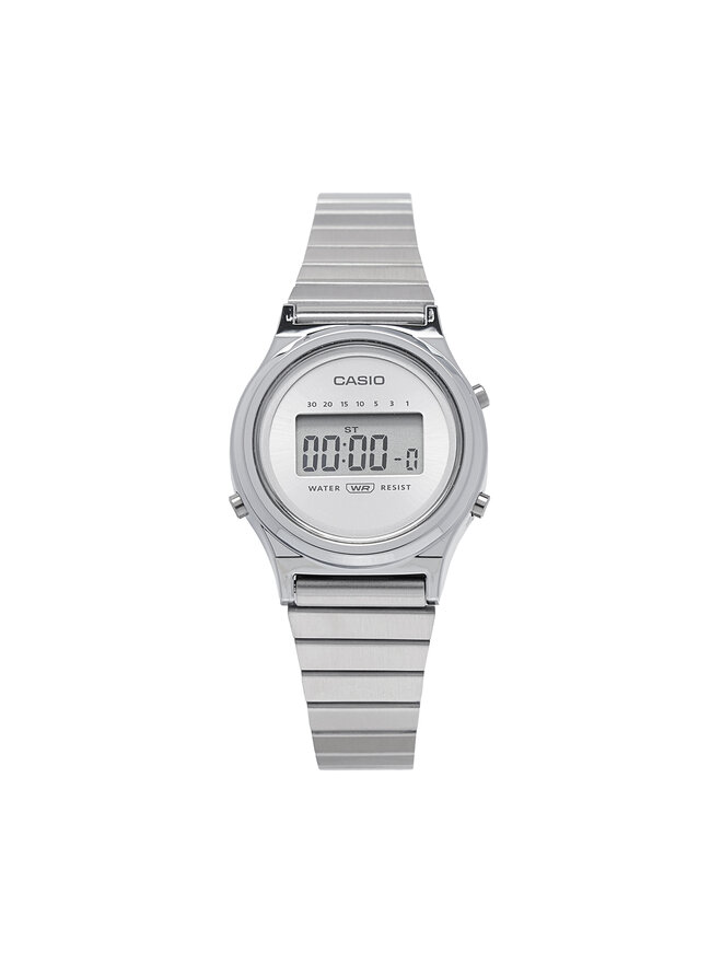 Casio Zegarek Casio LA700WE-7AEF Srebrny