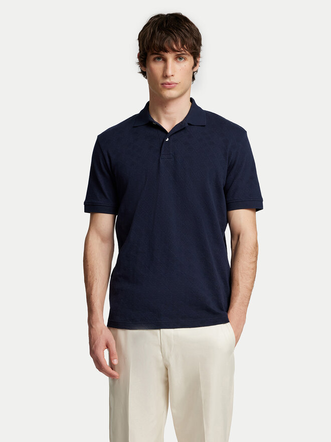 Selected Homme Selected Homme Poloshirt Paul 16096767 Dunkelblau Regular Fit