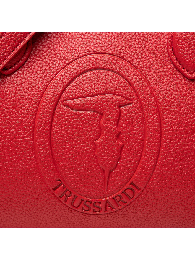 Trussardi Geantă Trussardi Pre Iris Tote Sm Stampa Cervo 75B01098 Roșu