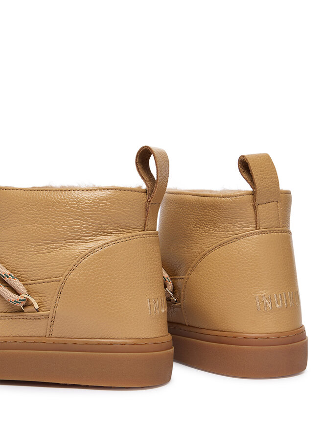 Inuikii Schneeschuhe Inuikii Full Leather Gloss 1001.001.0371 Beige
