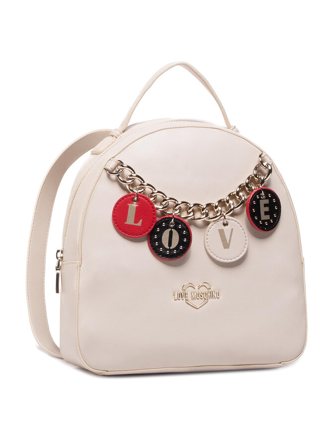 LOVE MOSCHINO Ruksak LOVE MOSCHINO JC4225PP0BKD0110 Béžová