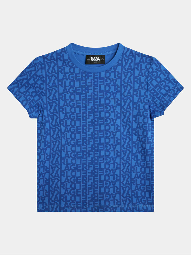 Karl Lagerfeld Kids Karl Lagerfeld Kids Camiseta Z30036 S Azul Regular Fit