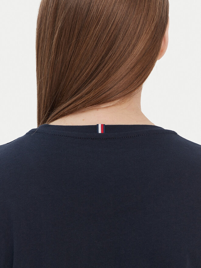 Tommy Hilfiger Tommy Hilfiger T-Shirt Heritage Graphic Tee WW0WW24967 Dunkelblau Regular Fit