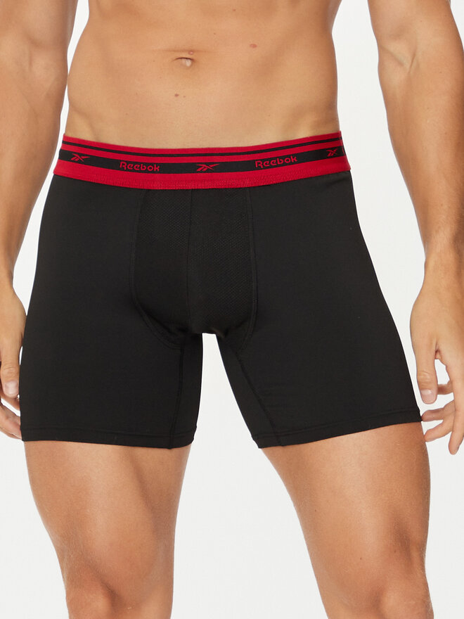 Reebok Reebok 3 darab boxer DARIAN - AW24 (3-pack) Fekete