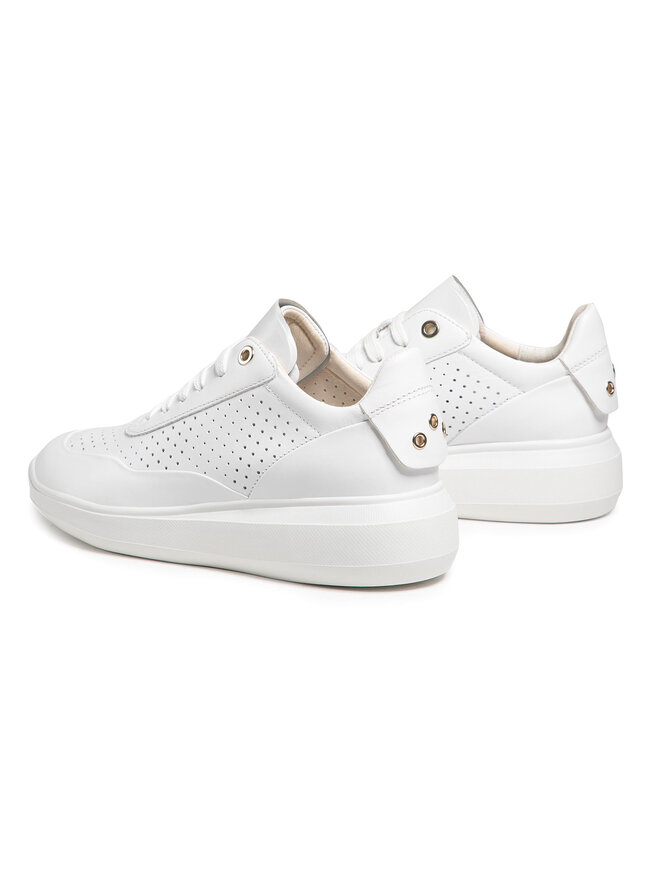 Geox Sneakers Geox D Rubidia C D15APC 00085 C1000 Alb
