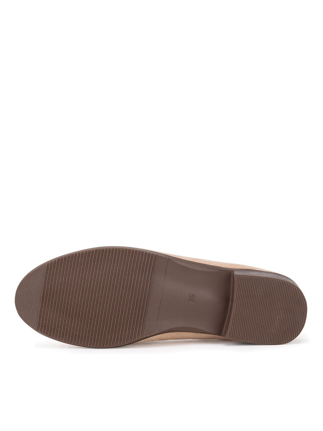DeeZee Mokasyny DeeZee LE527-14 Beżowy