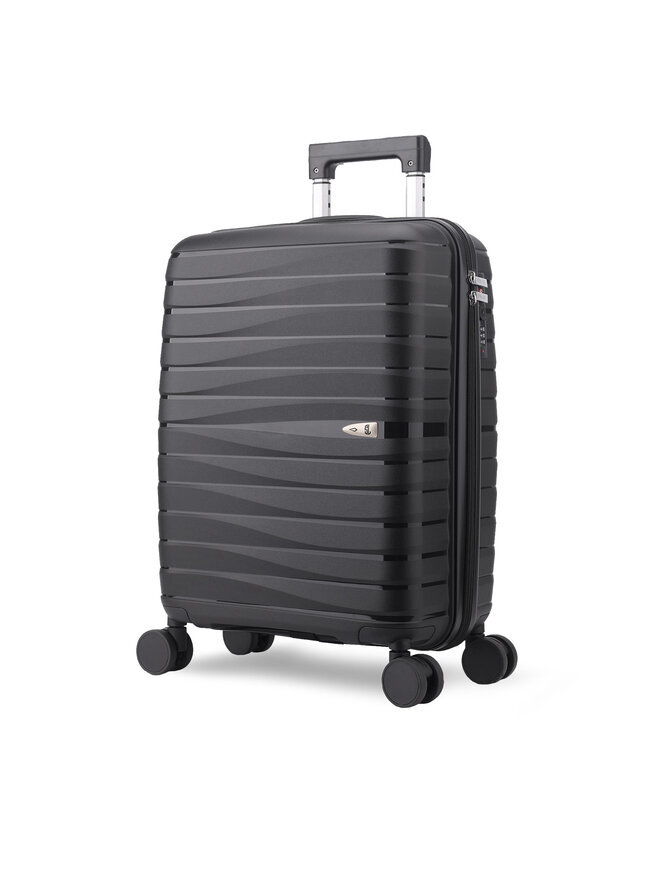 Semi Line Βαλίτσα Καμπίνας Semi Line T5911-2 Μαύρο