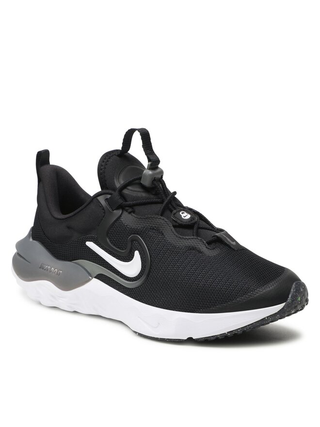 Nike Маратонки за бягане Nike Run Flow (GS) DR0472 001 Черен