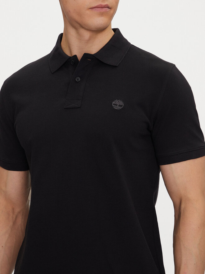 Timberland Timberland Polo TB0A6VDP Μαύρο Regular Fit