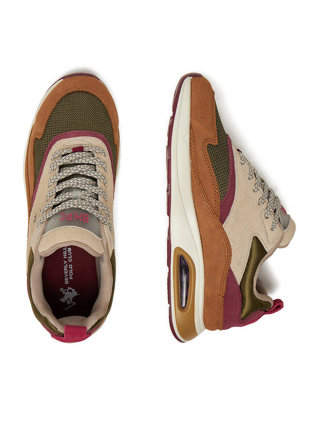 Beverly Hills Polo Club Sneakersy Beverly Hills Polo Club EO-L240061 Beżowy
