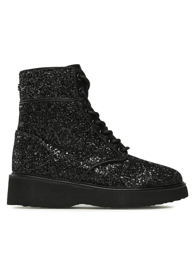 MICHAEL Michael Kors Ботильйони MICHAEL Michael Kors Aniya Lug Bootie 40F3AYFEED Чорний