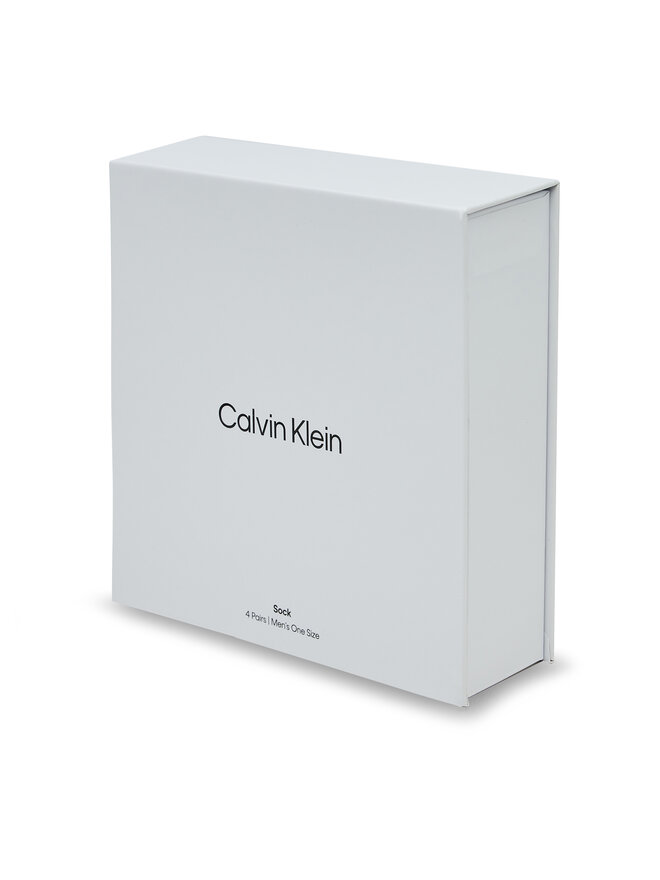 Calvin Klein Vyriškų ilgų kojinių komplektas (4 poros) Calvin Klein 701224108 Ruda