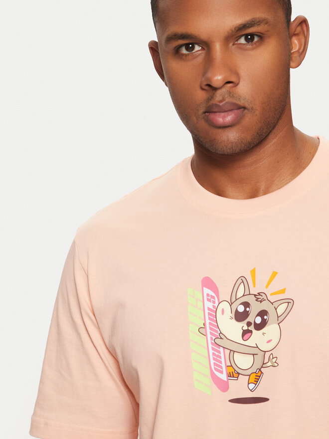 adidas adidas Marškinėliai Kawaii JP0194 Rožinė Regular Fit