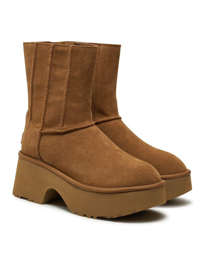 Ugg Μποτάκια Ugg W Classic Twin Seam New Heights 1158313 Καφέ