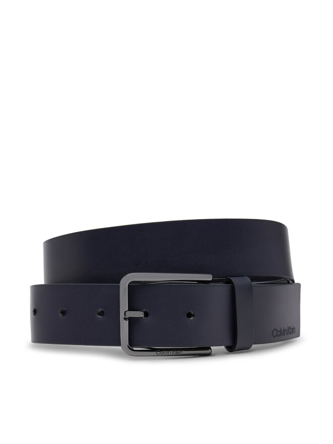 Calvin Klein Férfi öv Calvin Klein Warmth Oiled Grain 35Mm K50K509654 Sötétkék