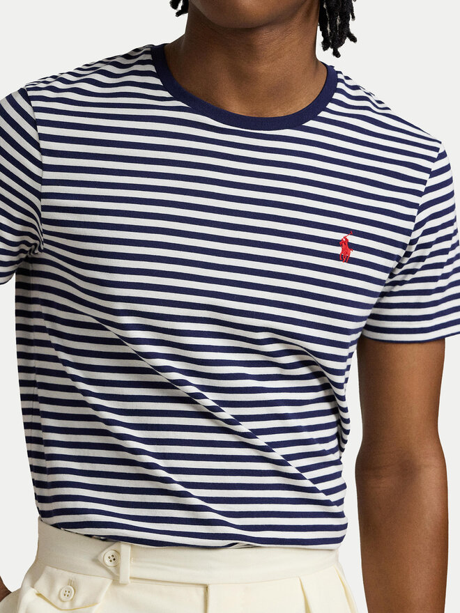 Polo Ralph Lauren Polo Ralph Lauren T-Shirt 710956828001 Dunkelblau Custom Slim Fit