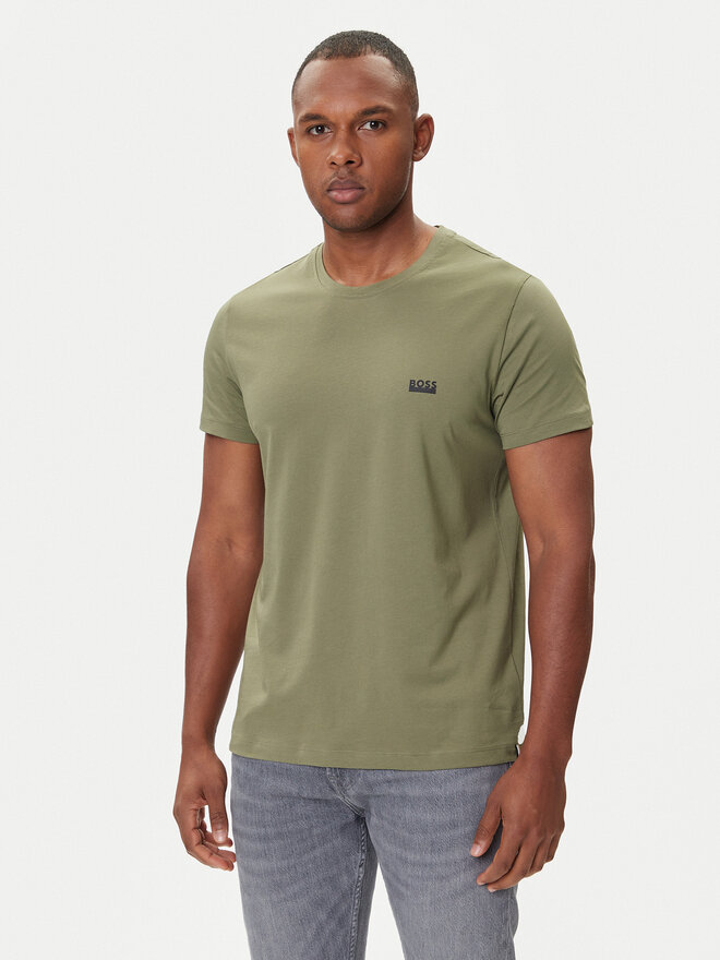 BOSS BOSS Camiseta T-Shirtrn 365 50531401 Verde Regular Fit