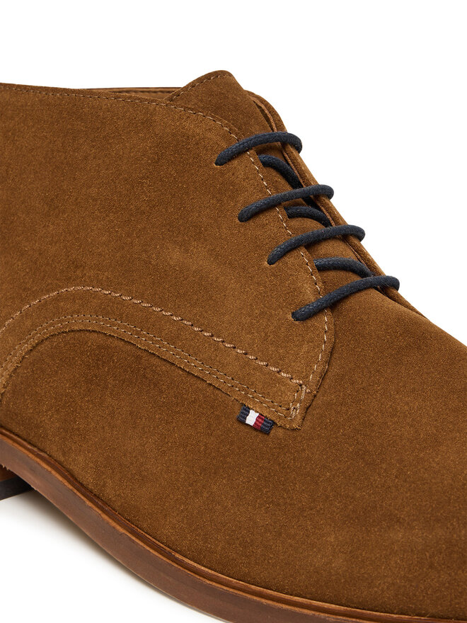 Tommy Hilfiger Schnürschuhe Tommy Hilfiger Dress FM0FM05726 Braun