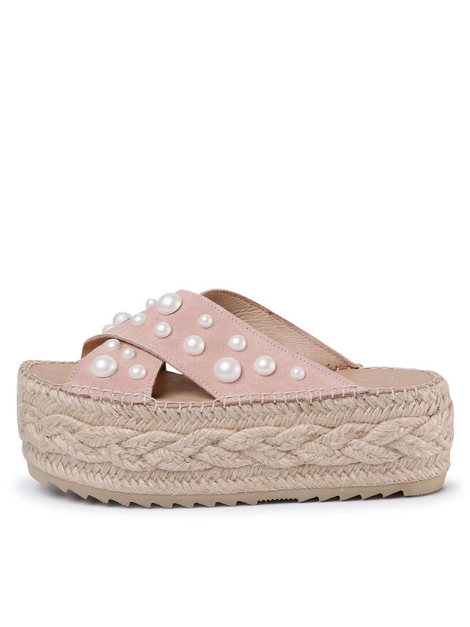 Eva Minge Espadrile Eva Minge EM-14-07-000733 Roza