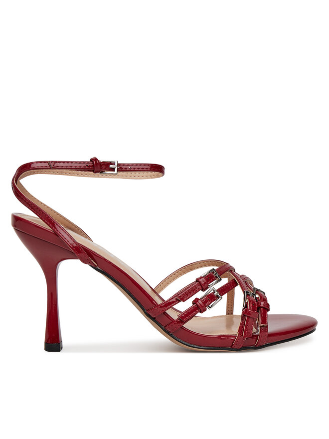 JENNY Sandały JENNY LS6025-08 Czerwony