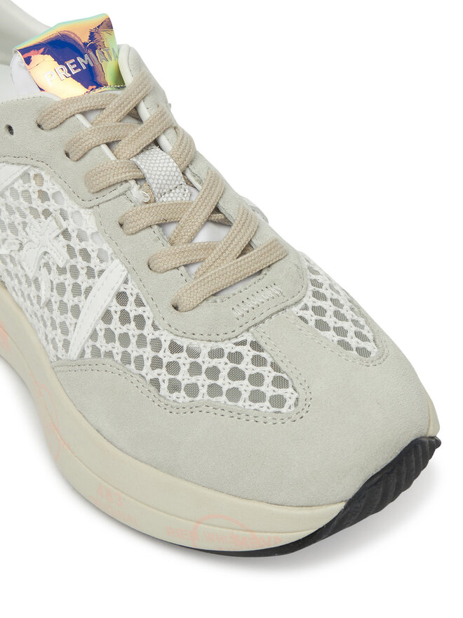 Premiata Сникърси Premiata Cassie Var 7390 Бял