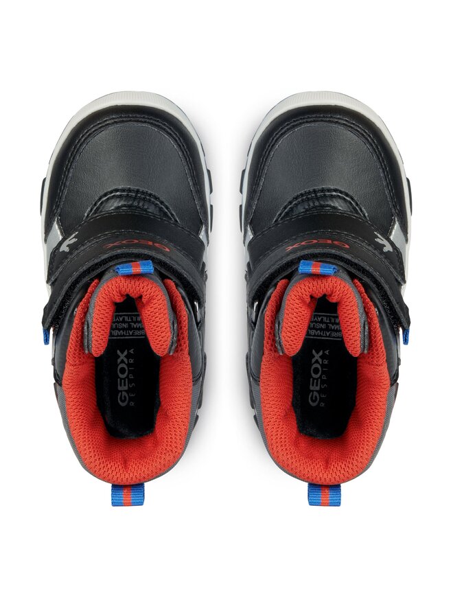 Geox Snehule Geox B Flanfil Boy B Abx B363VA 054FU C0245 M Čierna