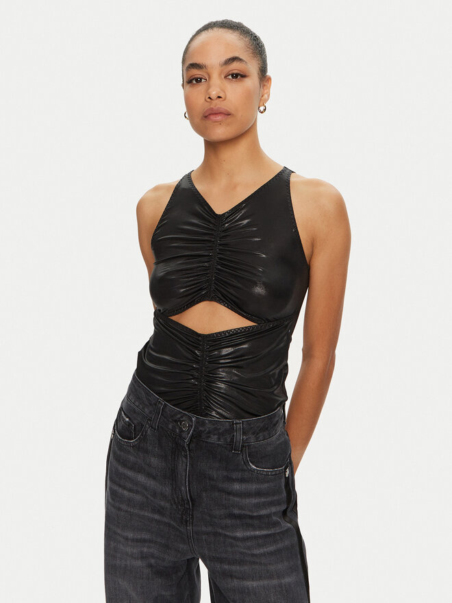 PINKO PINKO Top 103261 A1OE Schwarz Slim Fit