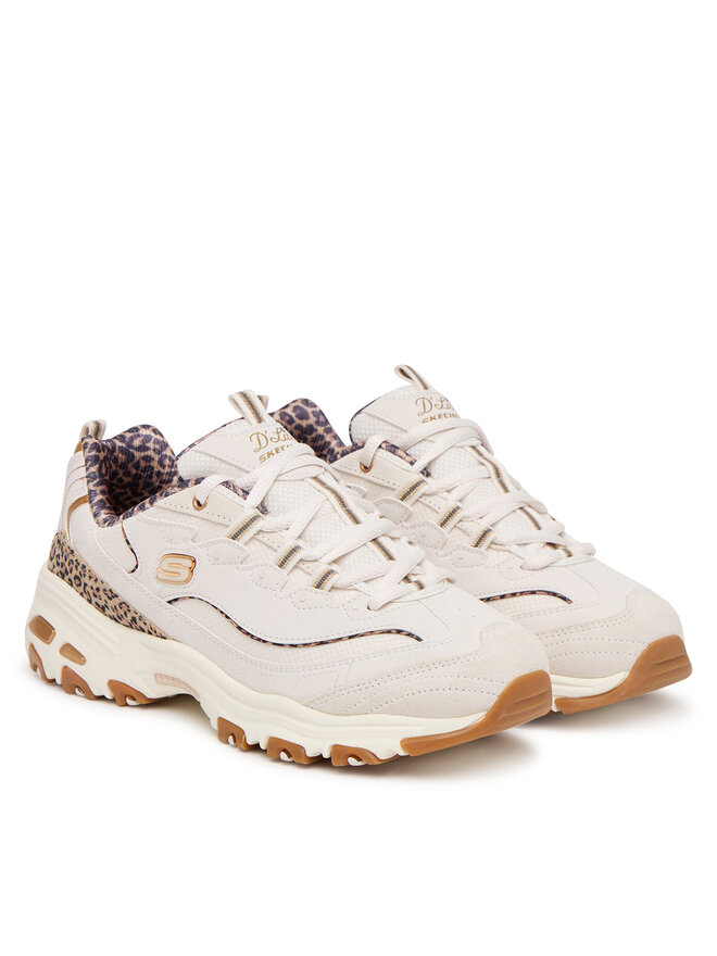 Skechers Sneakers Skechers D'Lites - Wild Charm 150877/WHT Creme