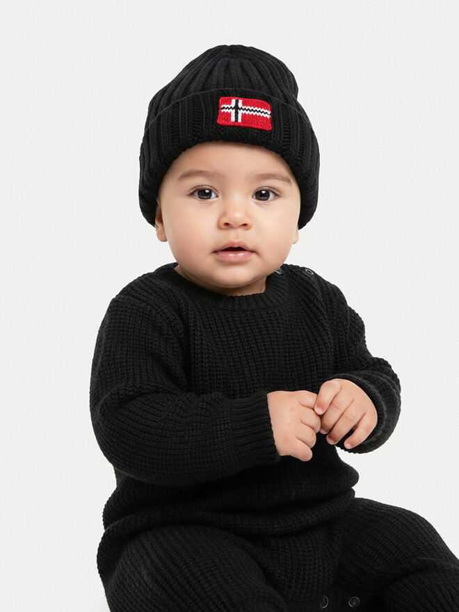 Napapijri Mütze Napapijri Semiury 6 NP0A4GMH Schwarz