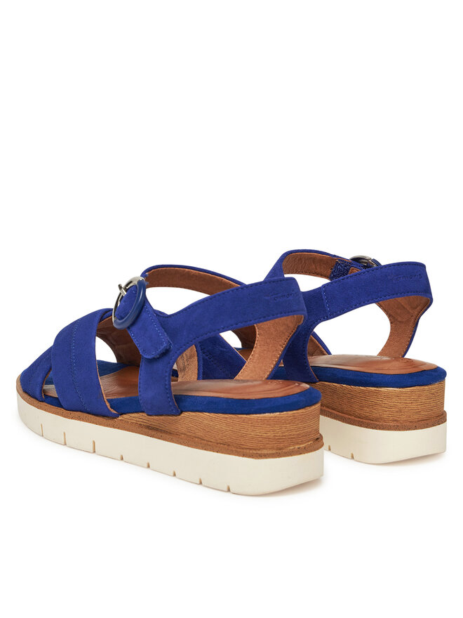 Tamaris Sandały Tamaris 1-28202-42 Niebieski