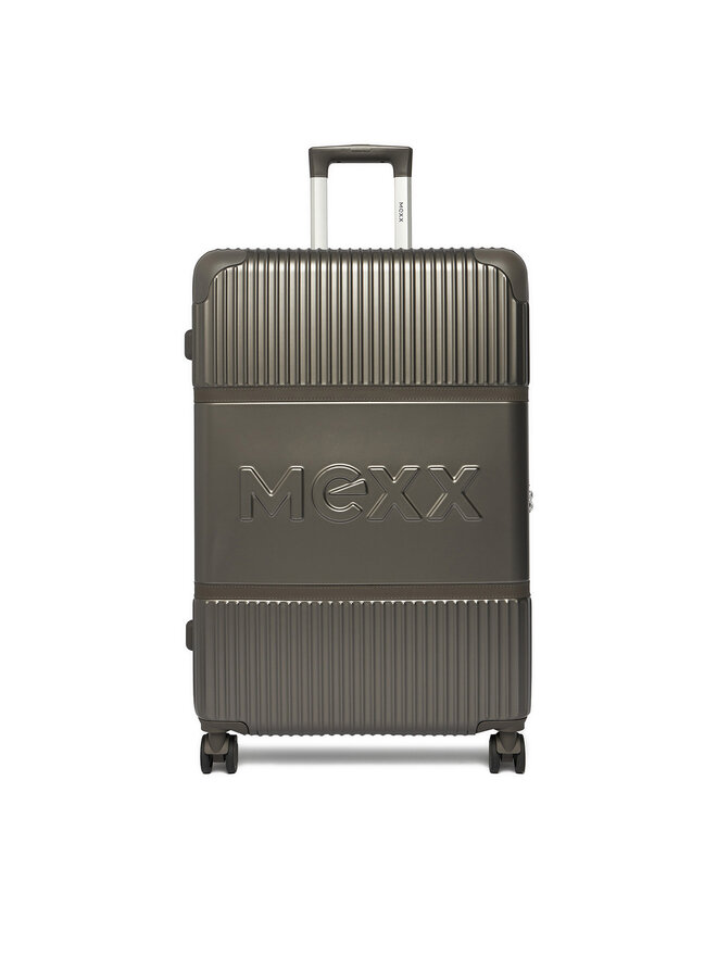 MEXX Großer Koffer MEXX CEO-MEXX-037-L-SILVER Silberfarben