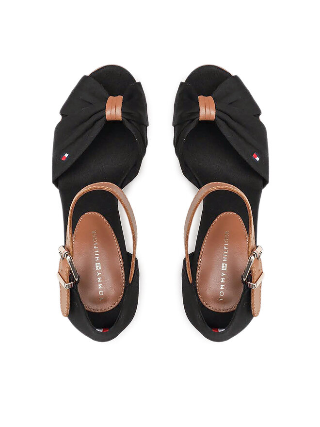 Tommy Hilfiger Espadrilles Tommy Hilfiger Elena 56D FW0FW00905 Schwarz