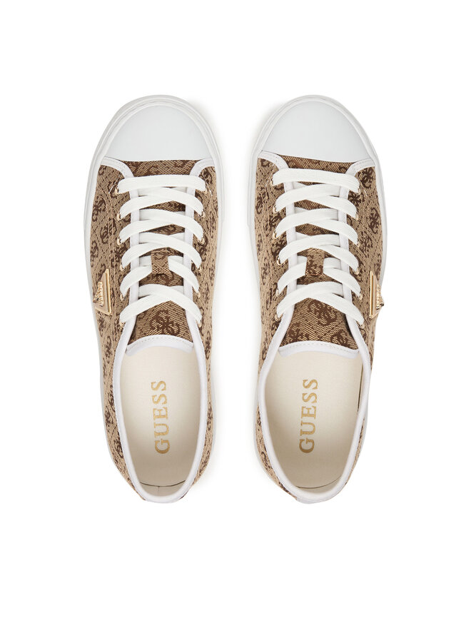 Guess Кеди Guess FLJJZ4 FAL12 Бежевий