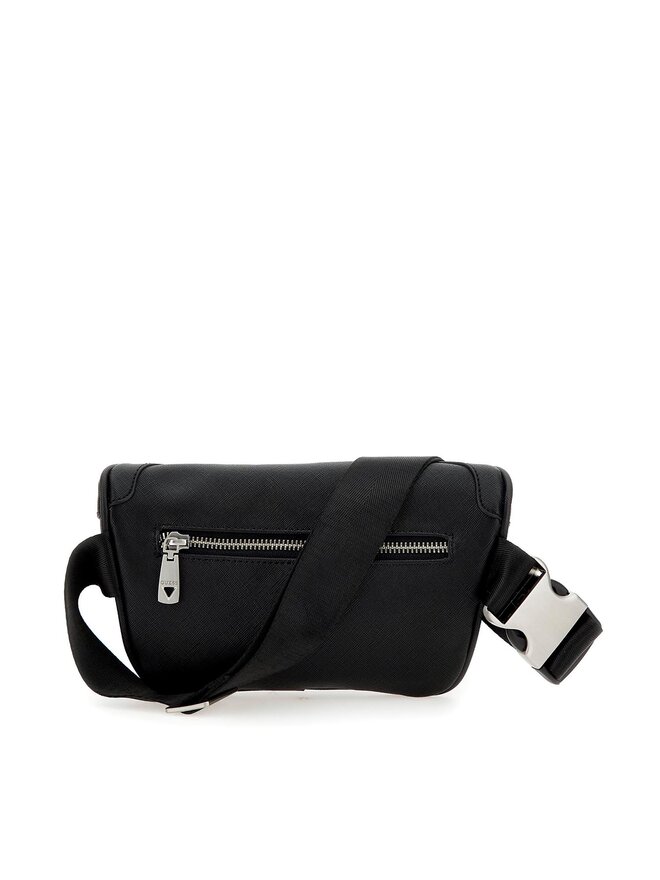 Guess Gürteltasche﻿ Guess Certosa Saffiano Smart Mini Bags HMECSA P3332 Schwarz