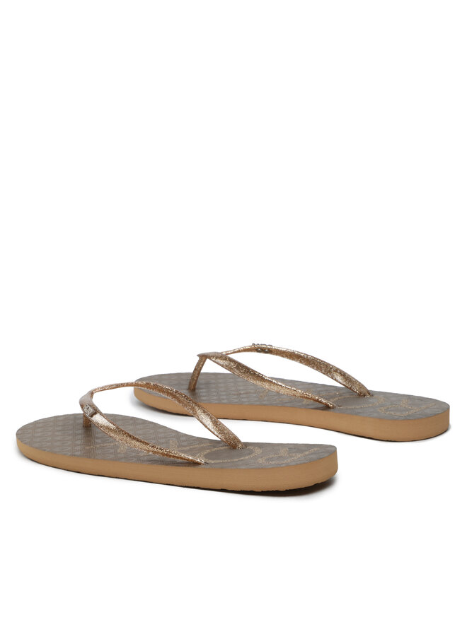 Roxy Japonki Roxy ARJL100873 Złoty